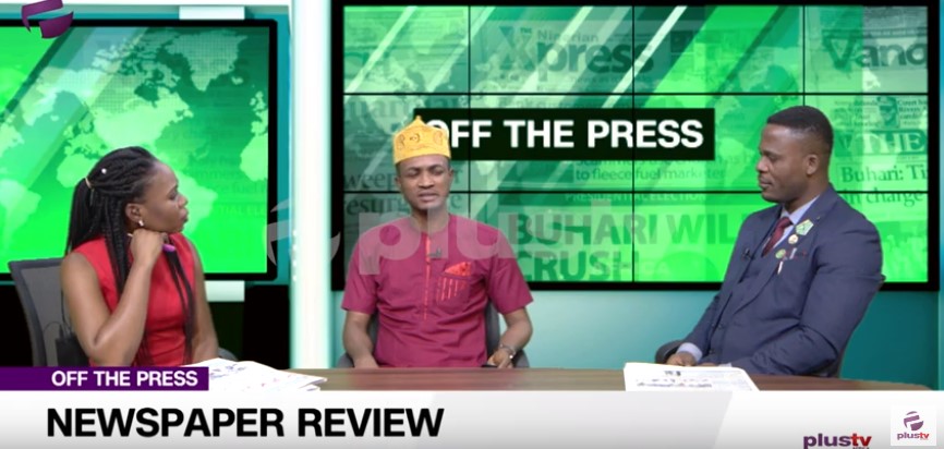 Plus TV Africa: Dickson Osajie on Newspaper Review