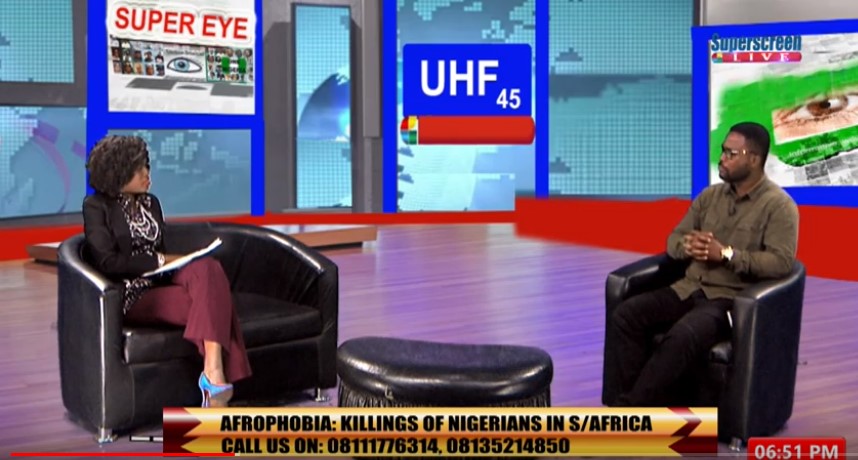 Super Eye: Afrophobia-Killings of Nigerians in South Africa
